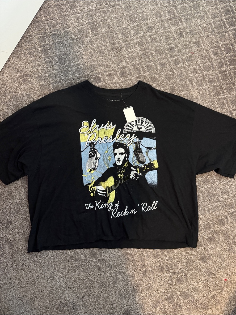 Elvis Presley Graphic Tee - Black
